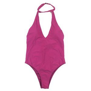 KENDALL AND KYLIE Choker Neck Cutout One-Pce Swim